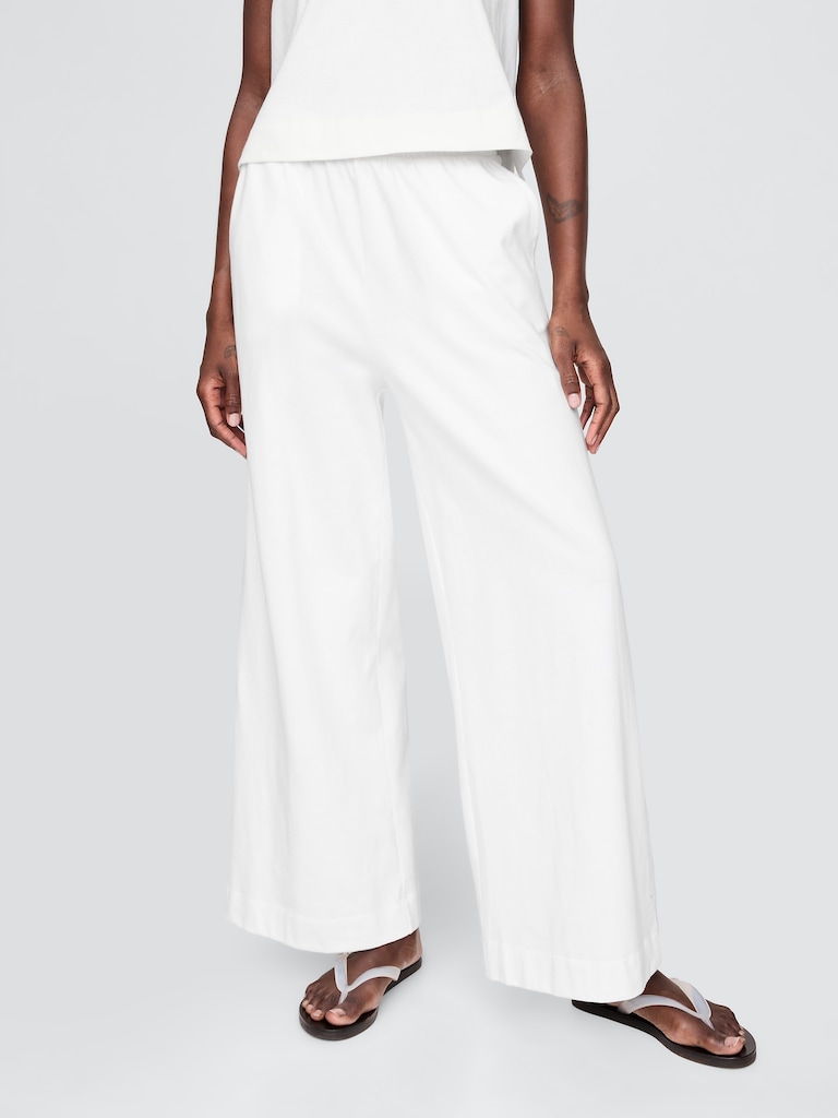 Heavyweight Wide-Leg Pants