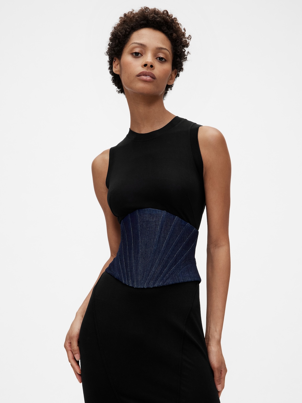 GapStudio Denim Corset Belt