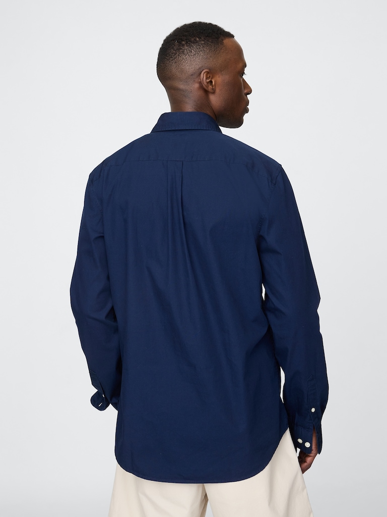 Organic Cotton Poplin Classic Shirt
