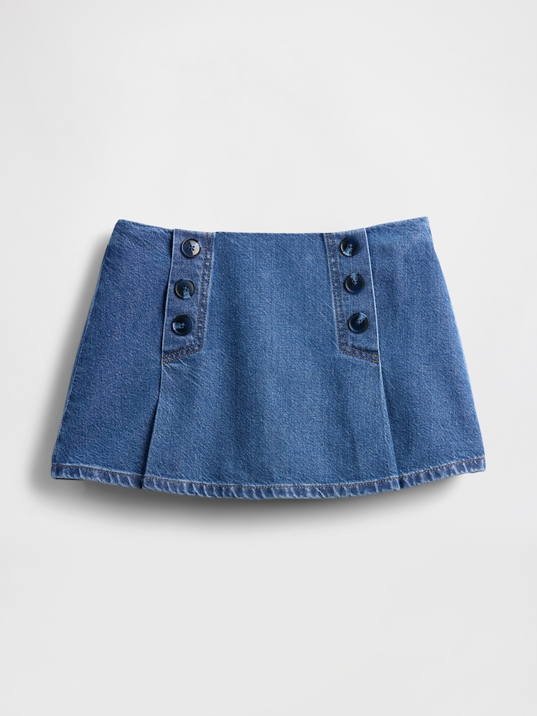 GapStudio Denim Sailor Skort
