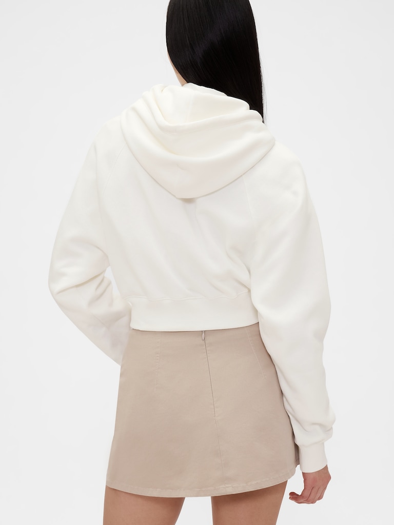 GapStudio VintageSoft Crop Hoodie