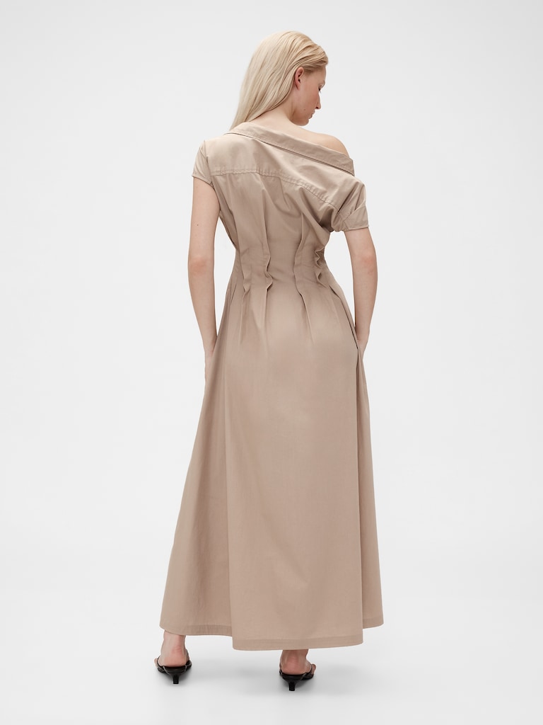 GapStudio Poplin Maxi Shirtdress