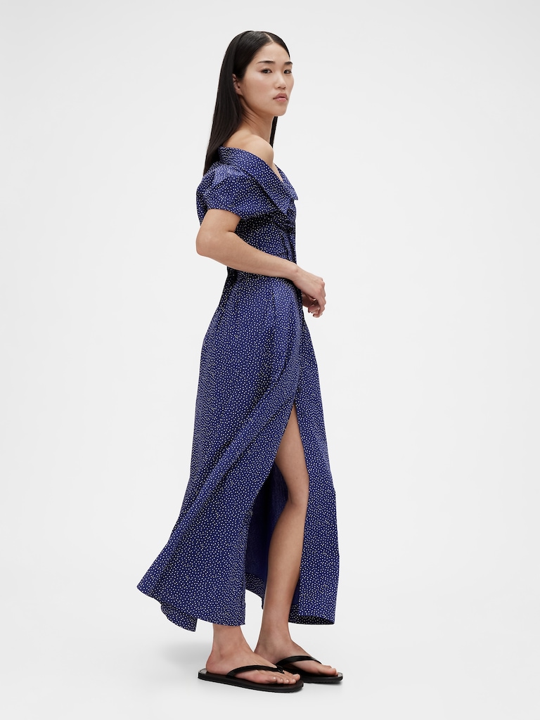 GapStudio Poplin Maxi Shirtdress