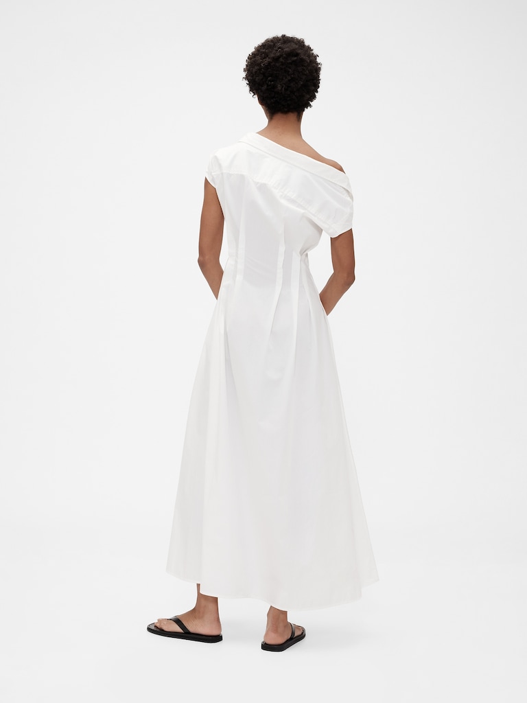 GapStudio Poplin Maxi Shirtdress