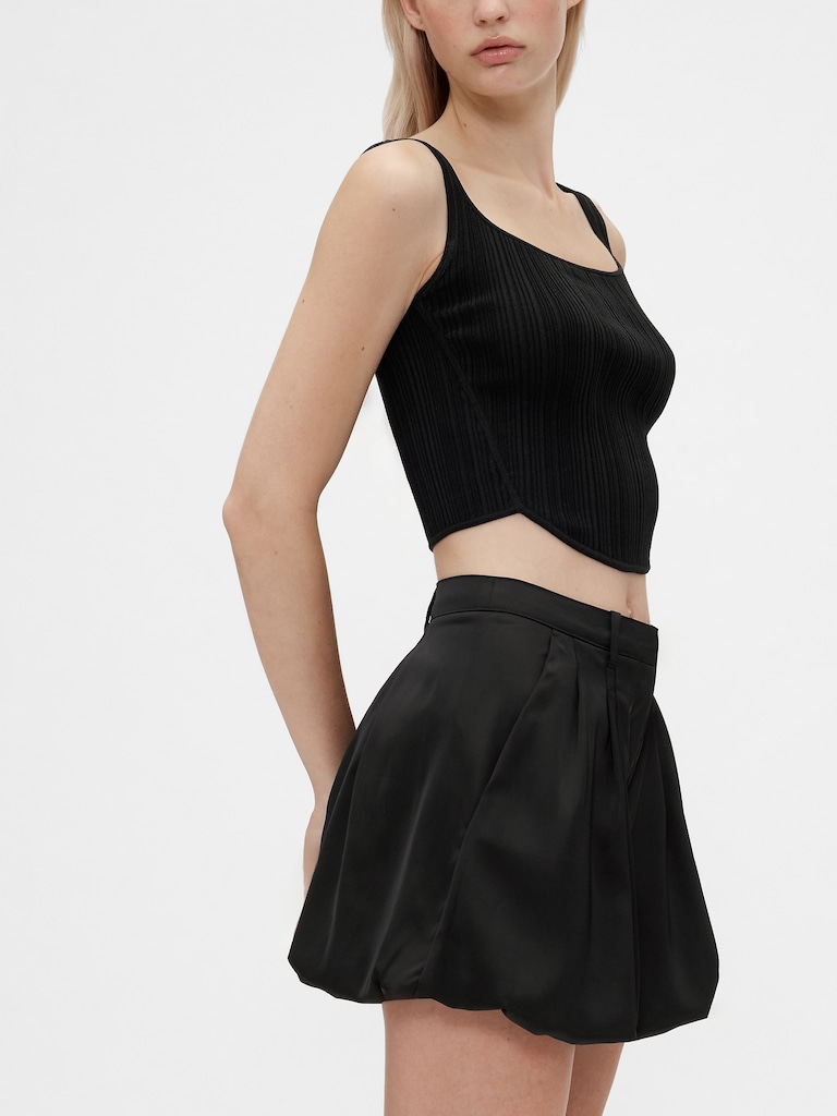 GapStudio Knit Corset Top
