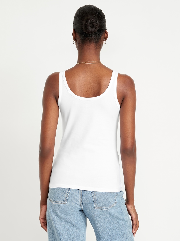 First-Layer Scoop-Neck Tank Top 3-Pack