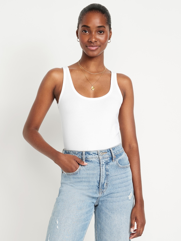 First-Layer Scoop-Neck Tank Top 3-Pack