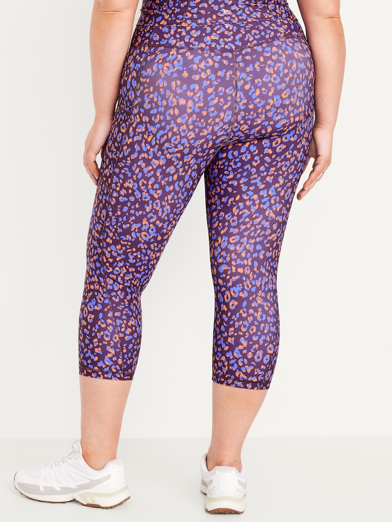 Legging PowerSoft à taille haute longueur 3/4