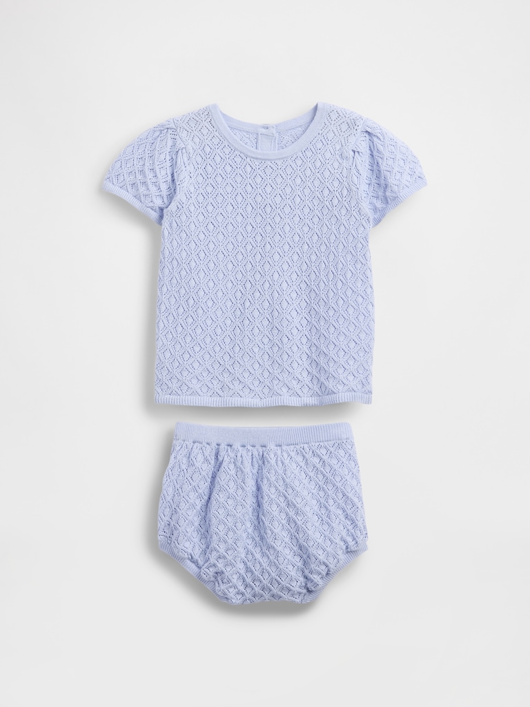 Baby Crochet Outfit Set