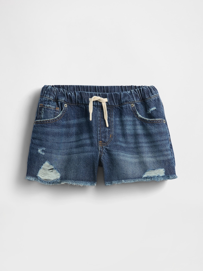 Kids Low Rise UltraSoft Stride Easy Denim Shorts