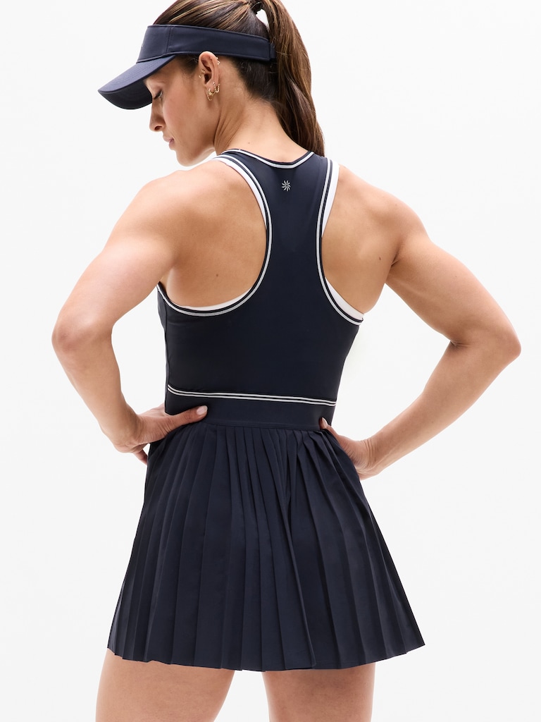 Match Point Pleated Dress