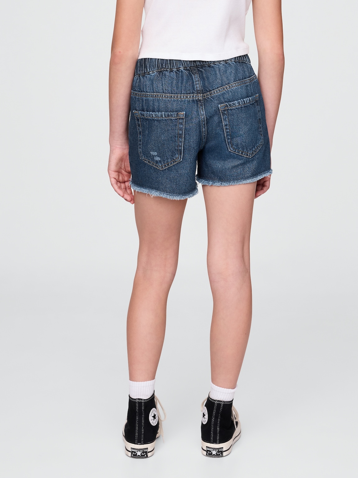 Kids Low Rise UltraSoft Stride Easy Denim Shorts