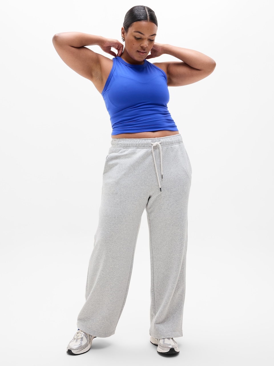 Terry Mid Rise Pant
