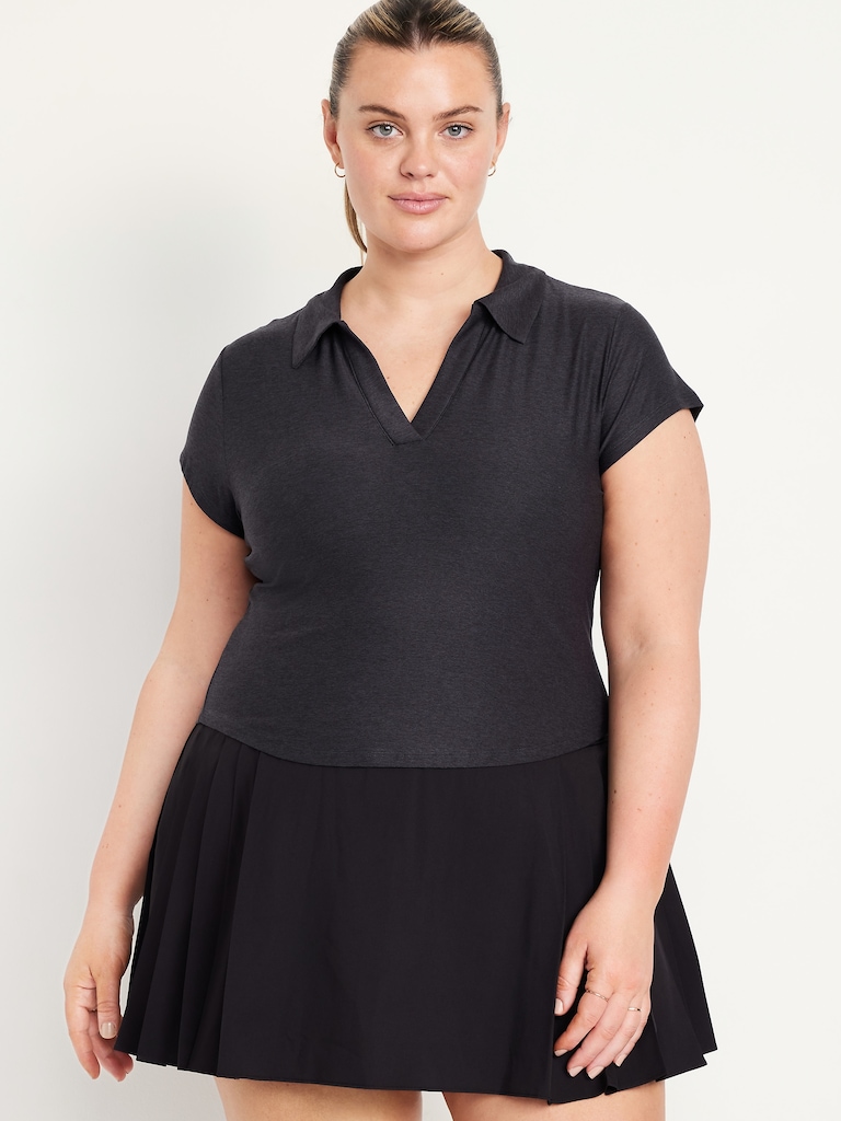 CloudMotion Cropped Polo