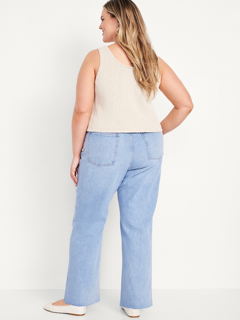 Extra High-Waisted Wide-Leg Jeans