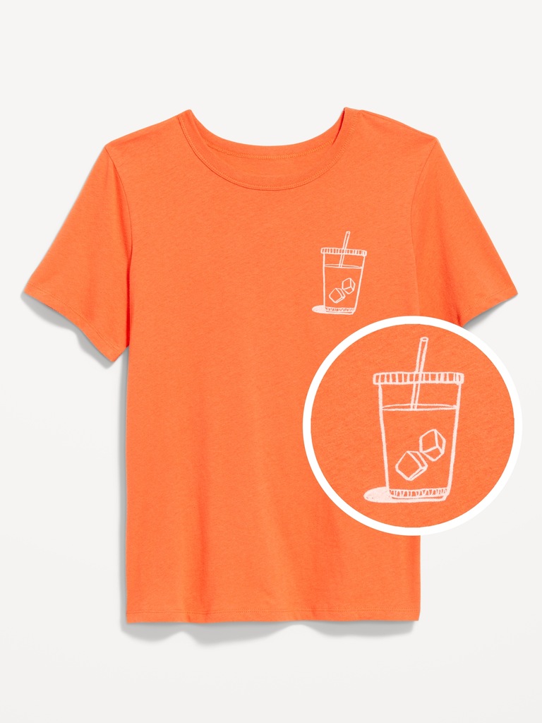 EveryWear Crew-Neck Graphic T-Shirt