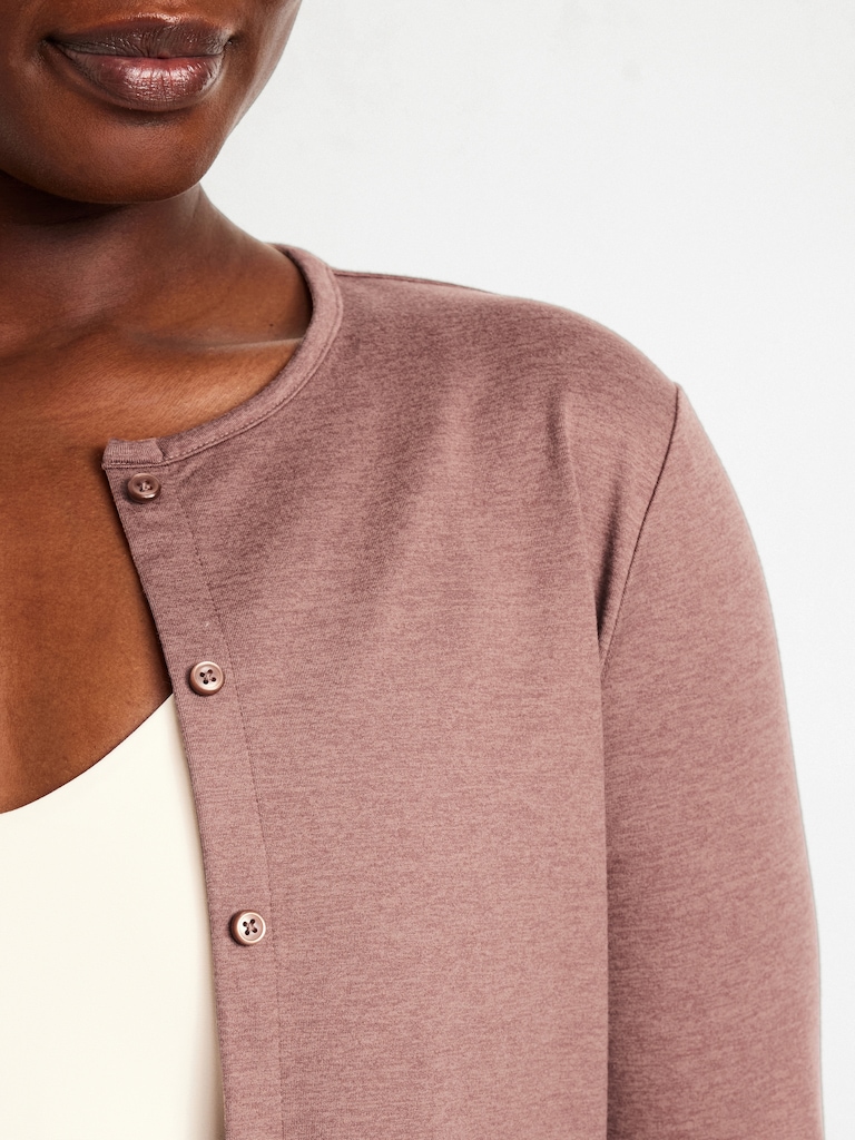 CloudComfy Cropped Cardigan