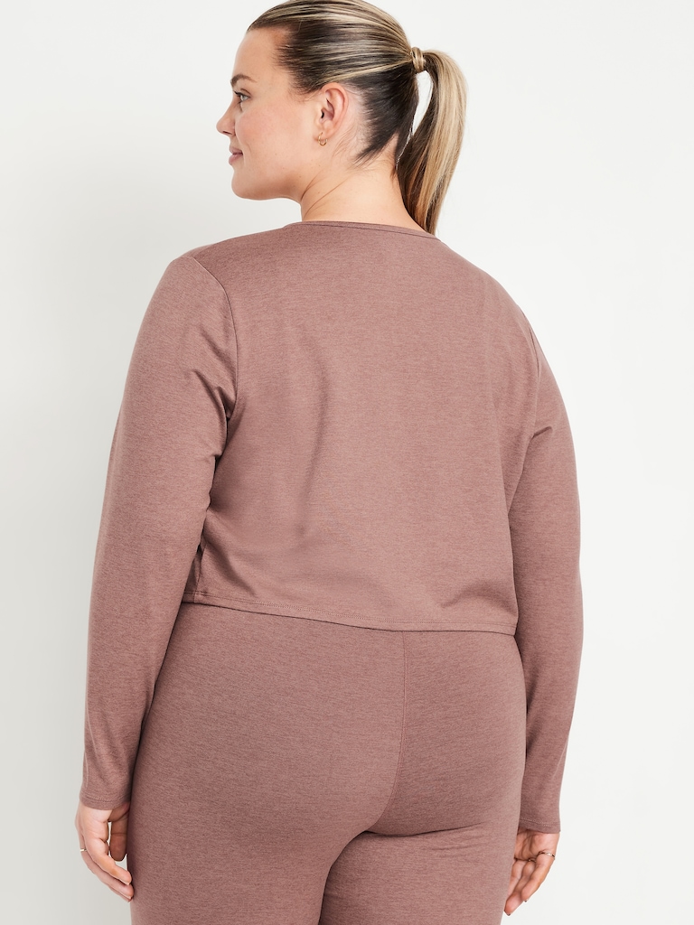 CloudComfy Cropped Cardigan