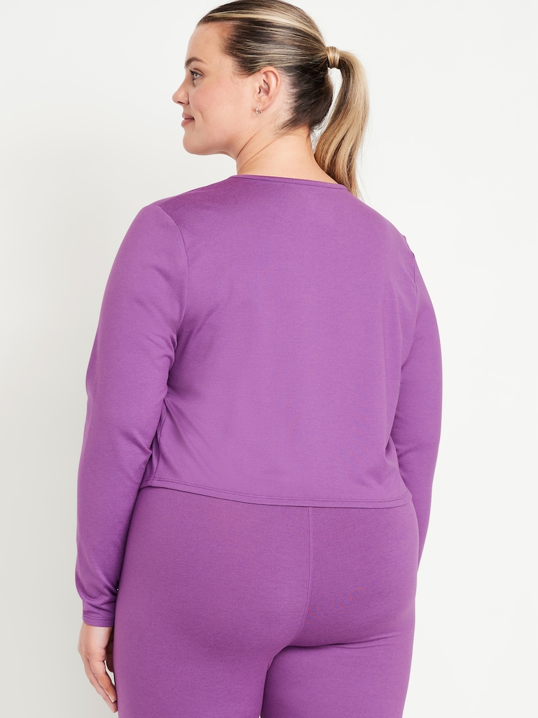 CloudComfy Cropped Cardigan