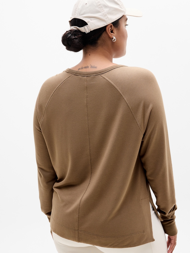 Coaster Luxe Recover High Hip Sweatshirt