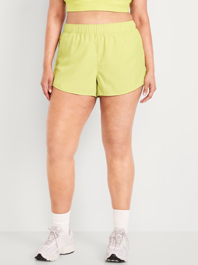 Mid-Rise StretchTech Run Shorts -- 3-inch inseam