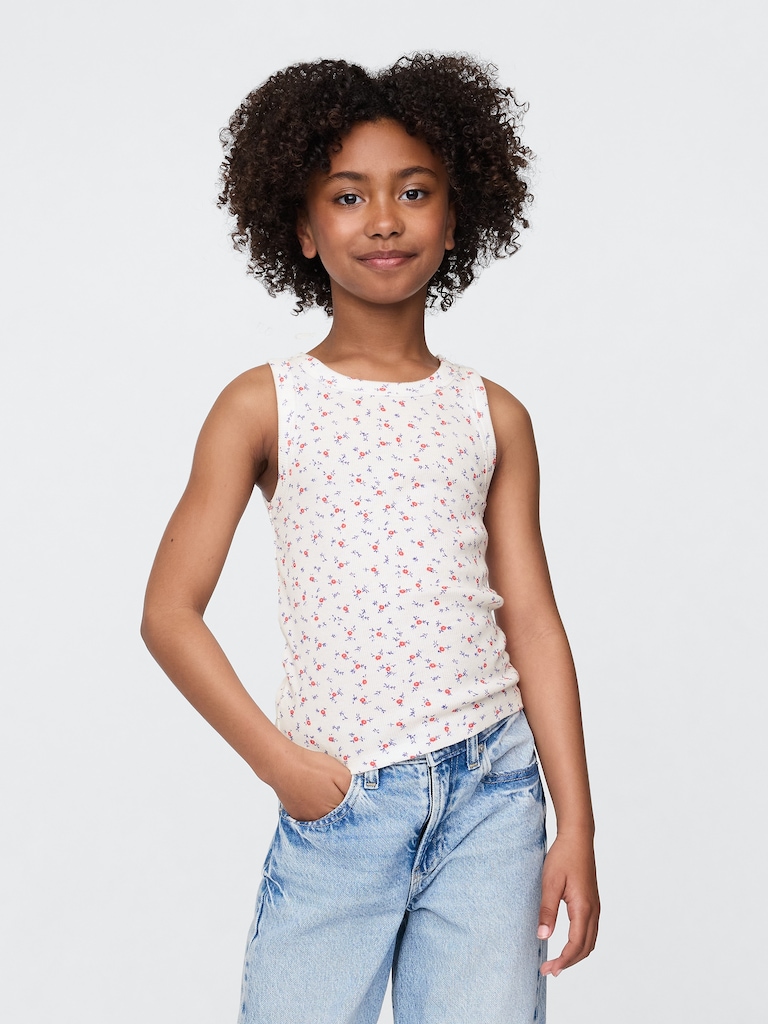 Kids Rib Tank Top