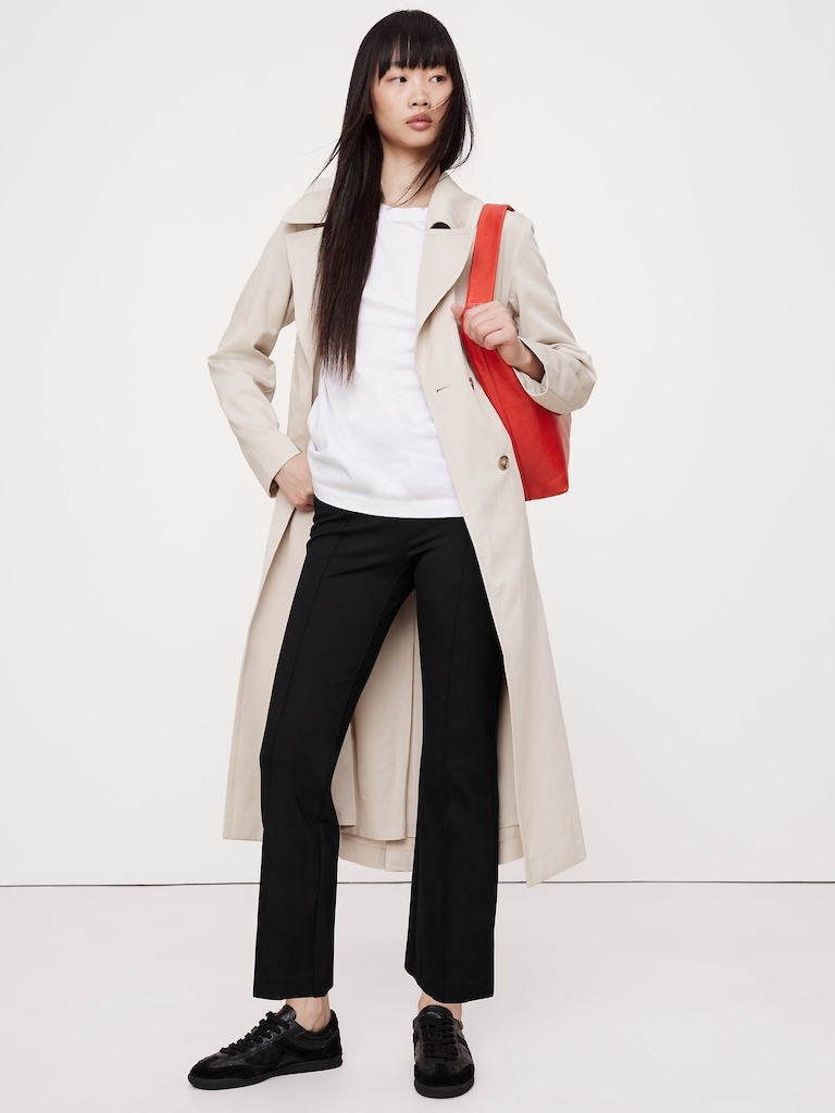 Crop Flare Everywhere Ponte Pull-On Pant