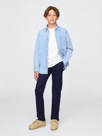 Kids Uniform Stretch Straight Khakis