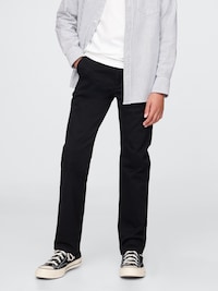 Kids Uniform Stretch Straight Khakis