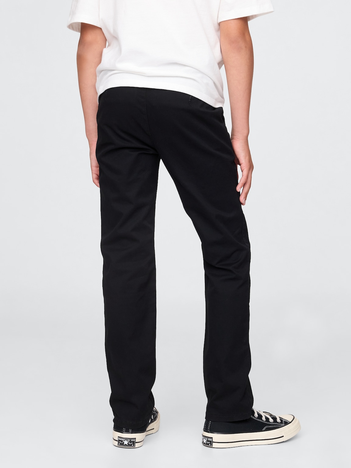 Kids Uniform Straight-Fit Stretch Khakis