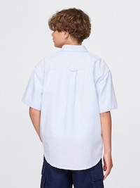 Kids Uniform Relaxed Oxford Shirt