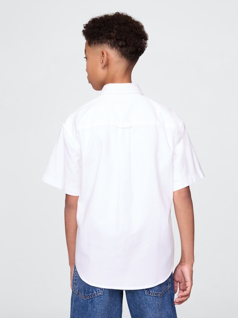Kids Uniform Relaxed Oxford Shirt