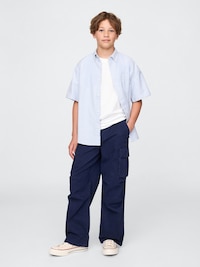 Kids Uniform Relaxed Oxford Shirt