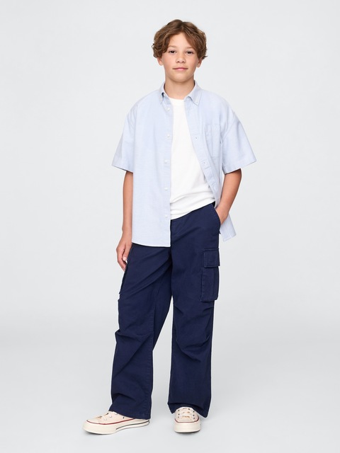 Kids Uniform Relaxed Oxford Shirt