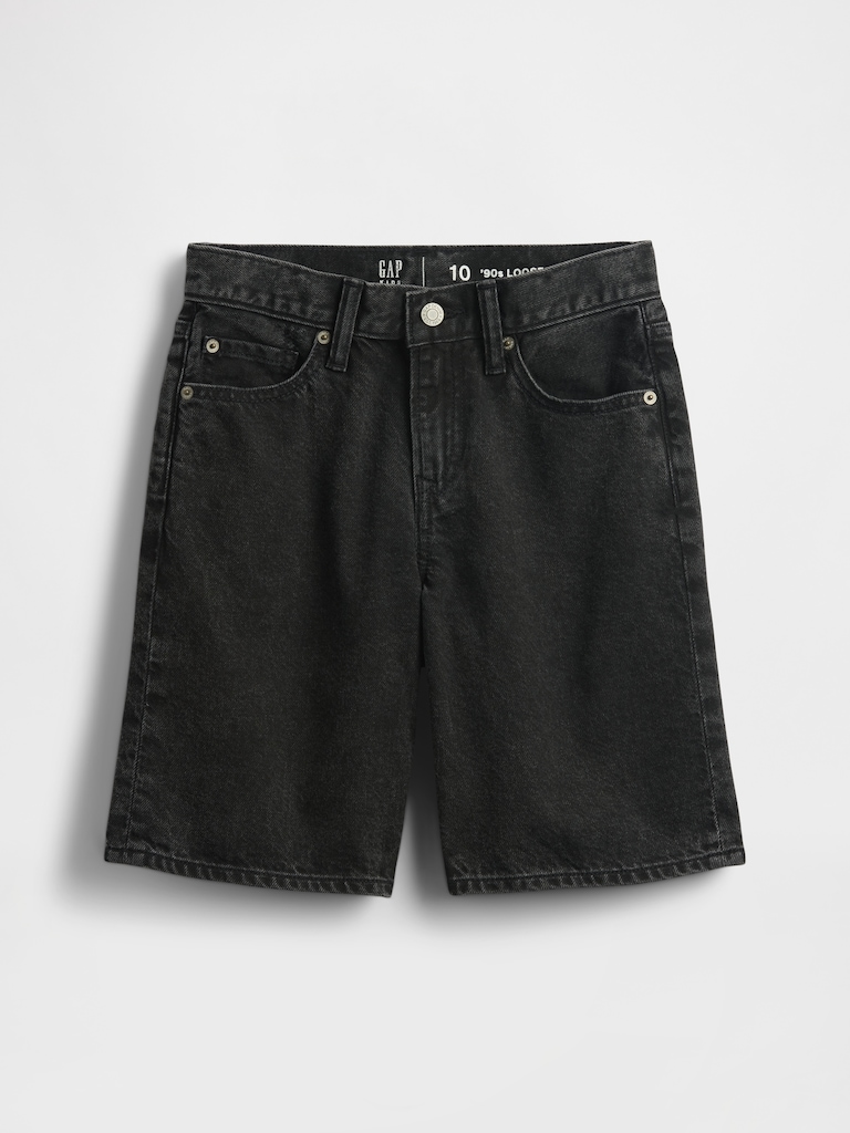 Kids UltraSoft '90s Loose Denim Shorts
