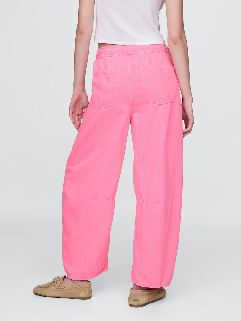 Mid Rise Easy Horseshoe Jeans