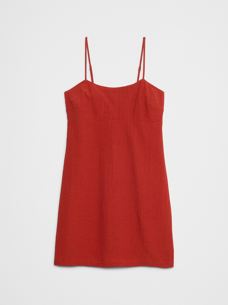 Strappy Slip Mini Dress