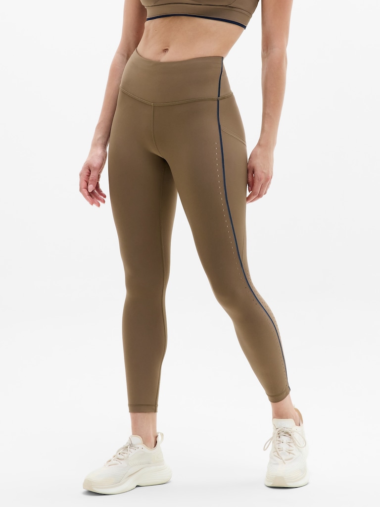 Interval Stash Ultra High Rise Tipped Lasercut 7/8 Legging