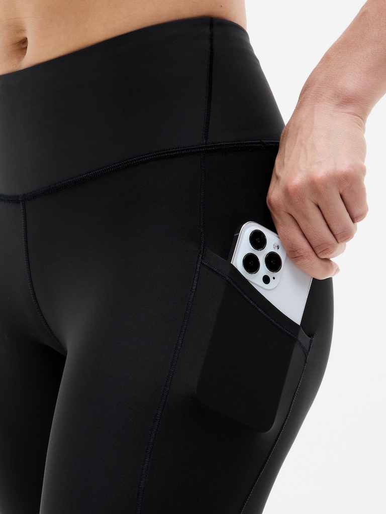 Interval Stash Ultra High Rise Lasercut 7/8 Legging