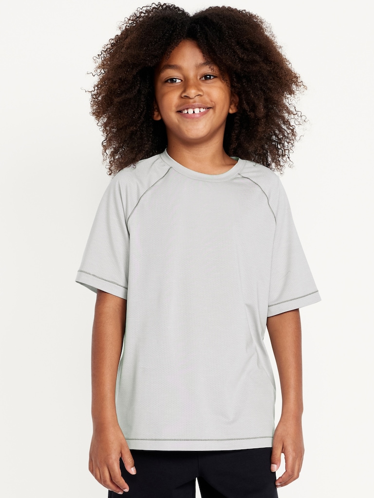Short-Sleeve Go-Dry Cool Performance T-Shirt for Boys