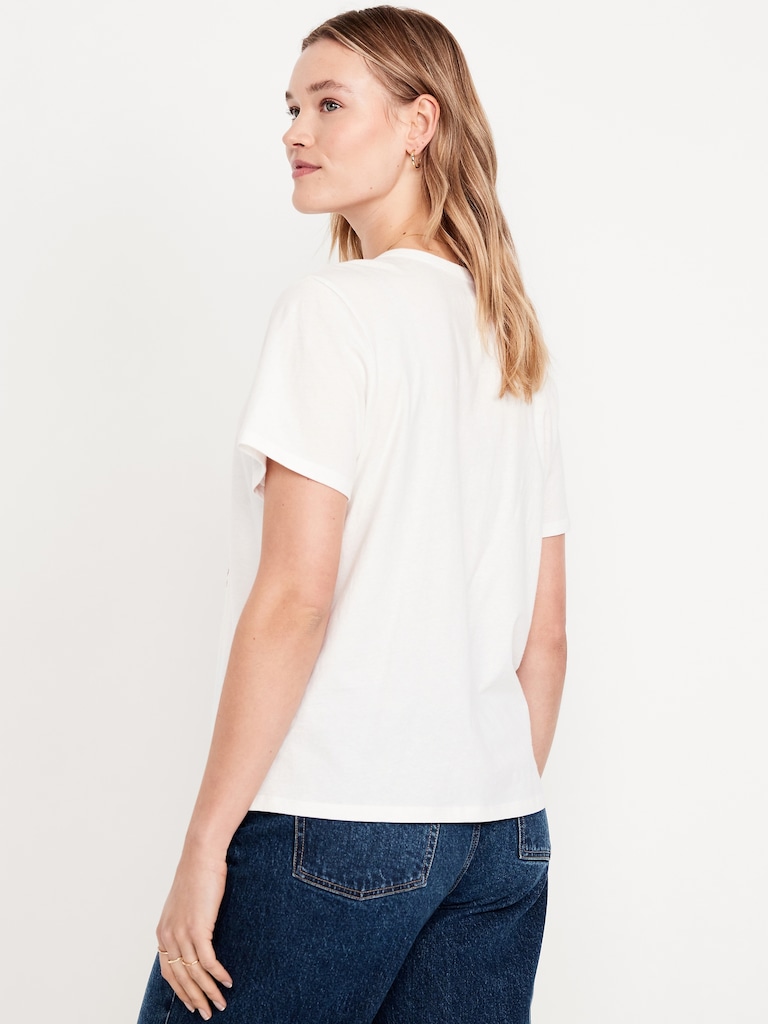 EveryWear Crew-Neck Graphic T-Shirt