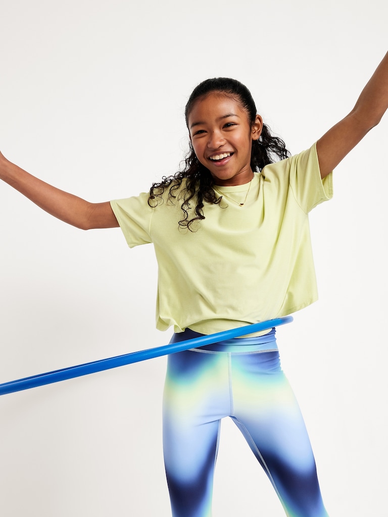 T-shirt court Performance NuageSport pour fille