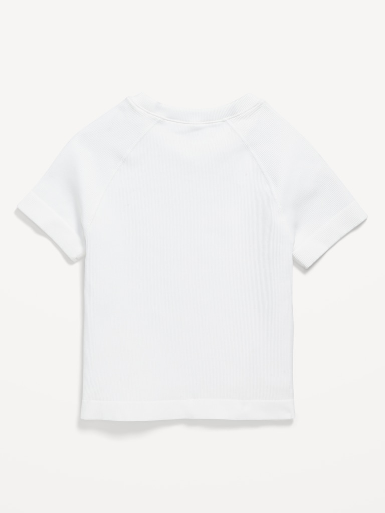 Fitted Seamless Performance Top for Girls