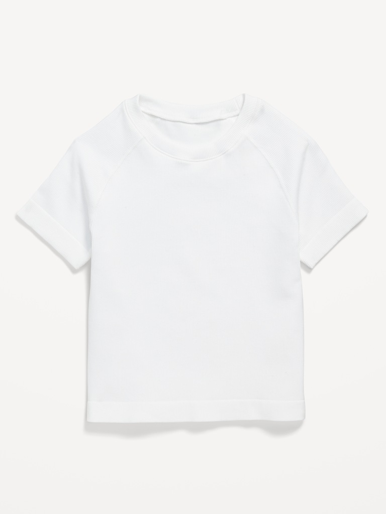 Fitted Seamless Performance Top for Girls