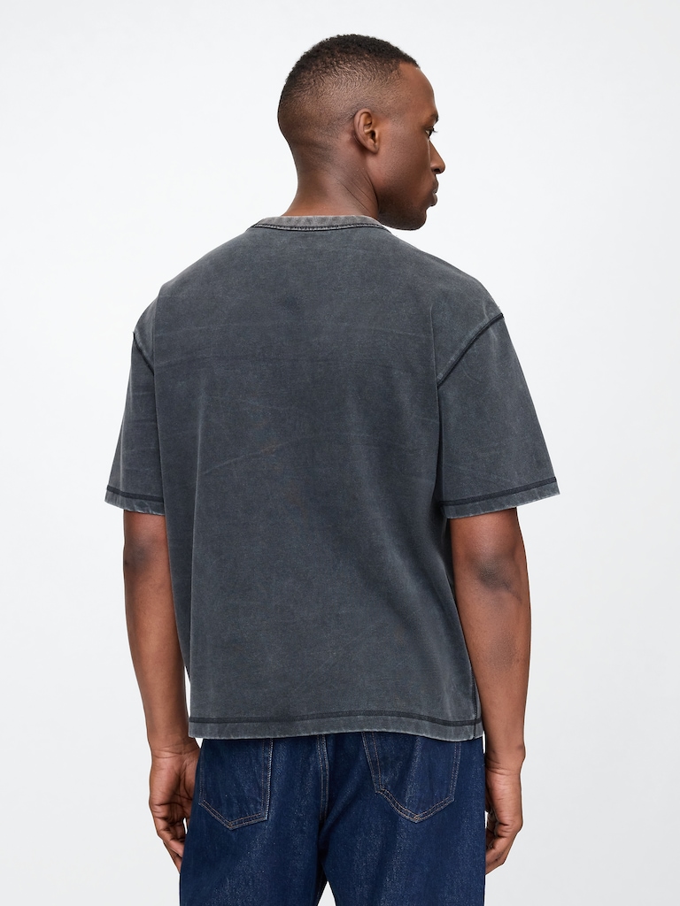 Adult Heavyweight Crop T-Shirt