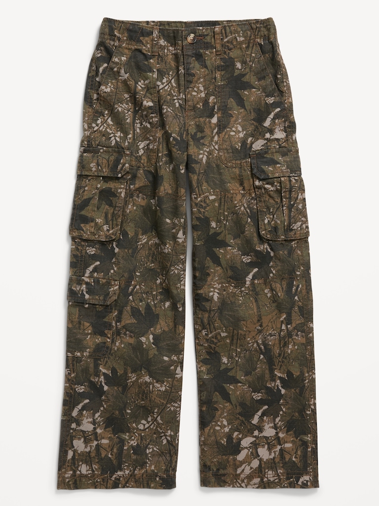 Baggy Cargo Ripstop Pants for Boys