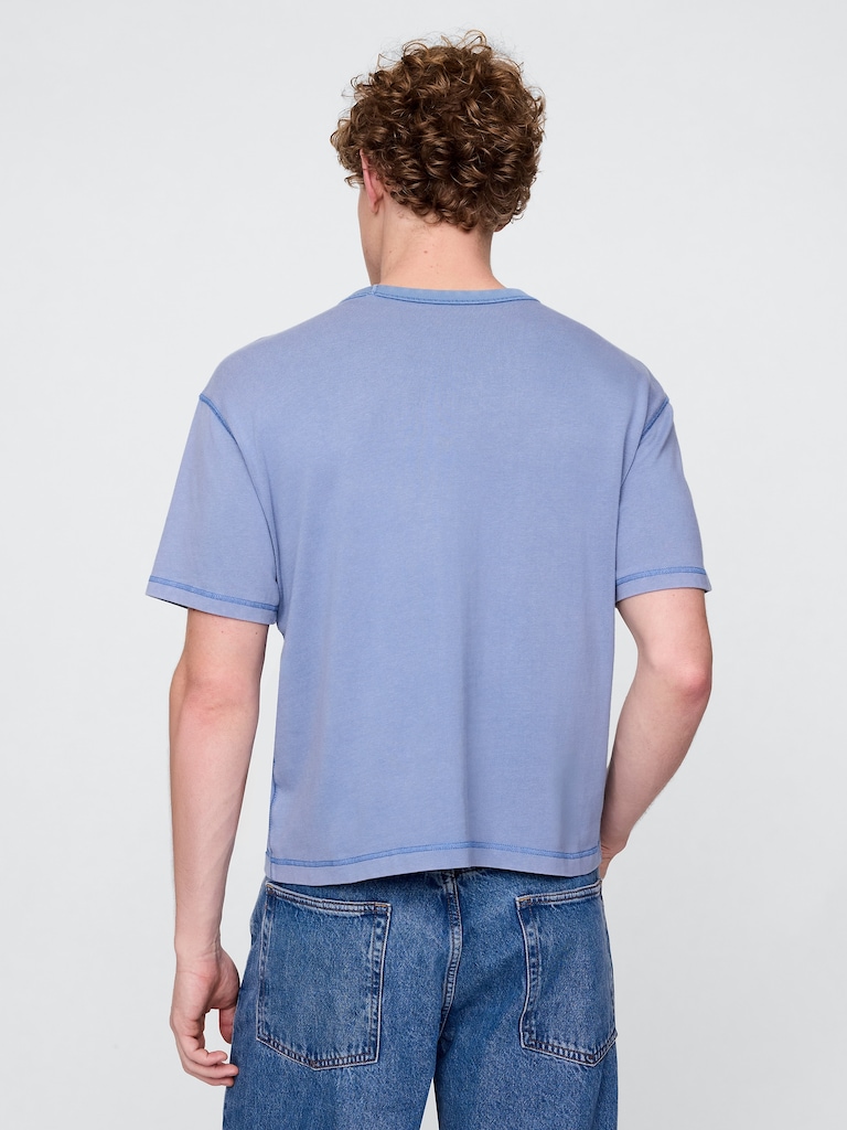 Adult Heavyweight Crop T-Shirt