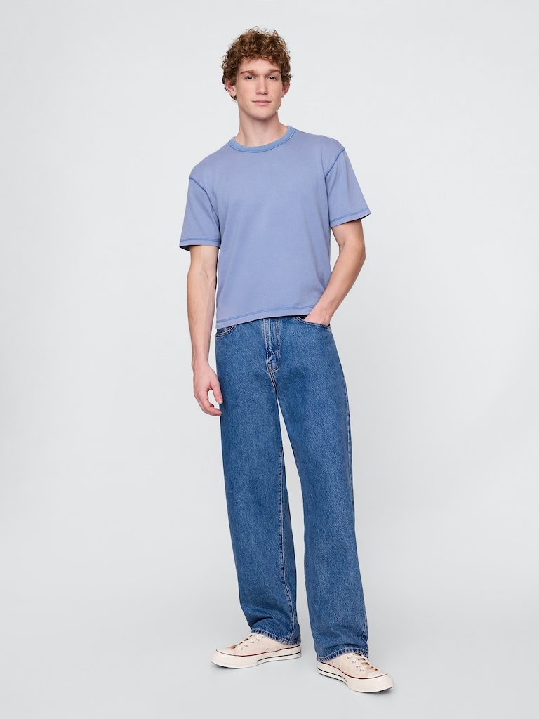 Adult Heavyweight Crop T-Shirt