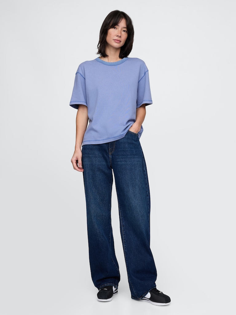Adult Heavyweight Crop T-Shirt