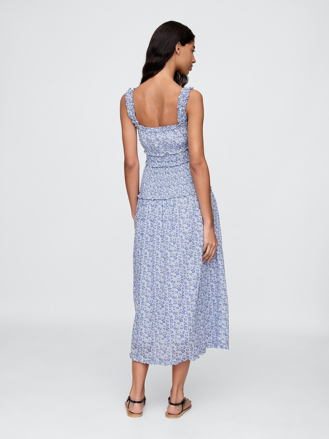 Gap × DÔEN Floral Midi Dress